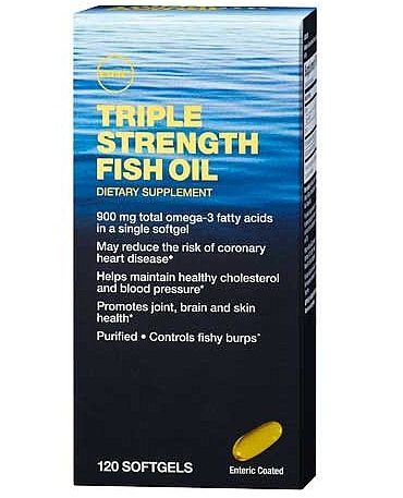 gnc triple strength fish oil 三倍效深海鱼油 120颗